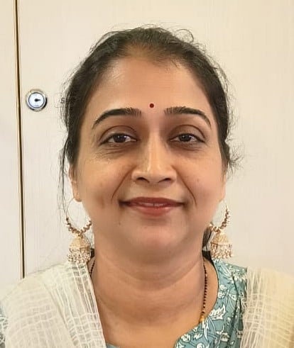 Ms. Nivedita Wadkar from Greenlawns High School, Warden Road.